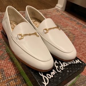 Sam Edelman White Loraine Loafer 6.5W BRAND NEW